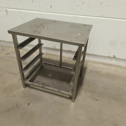 Stainless steel base - 71x55x75 cm